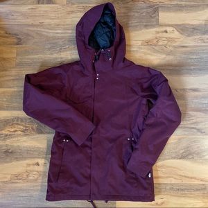 Women’s Burgundy Armada Ski Jacket Size M